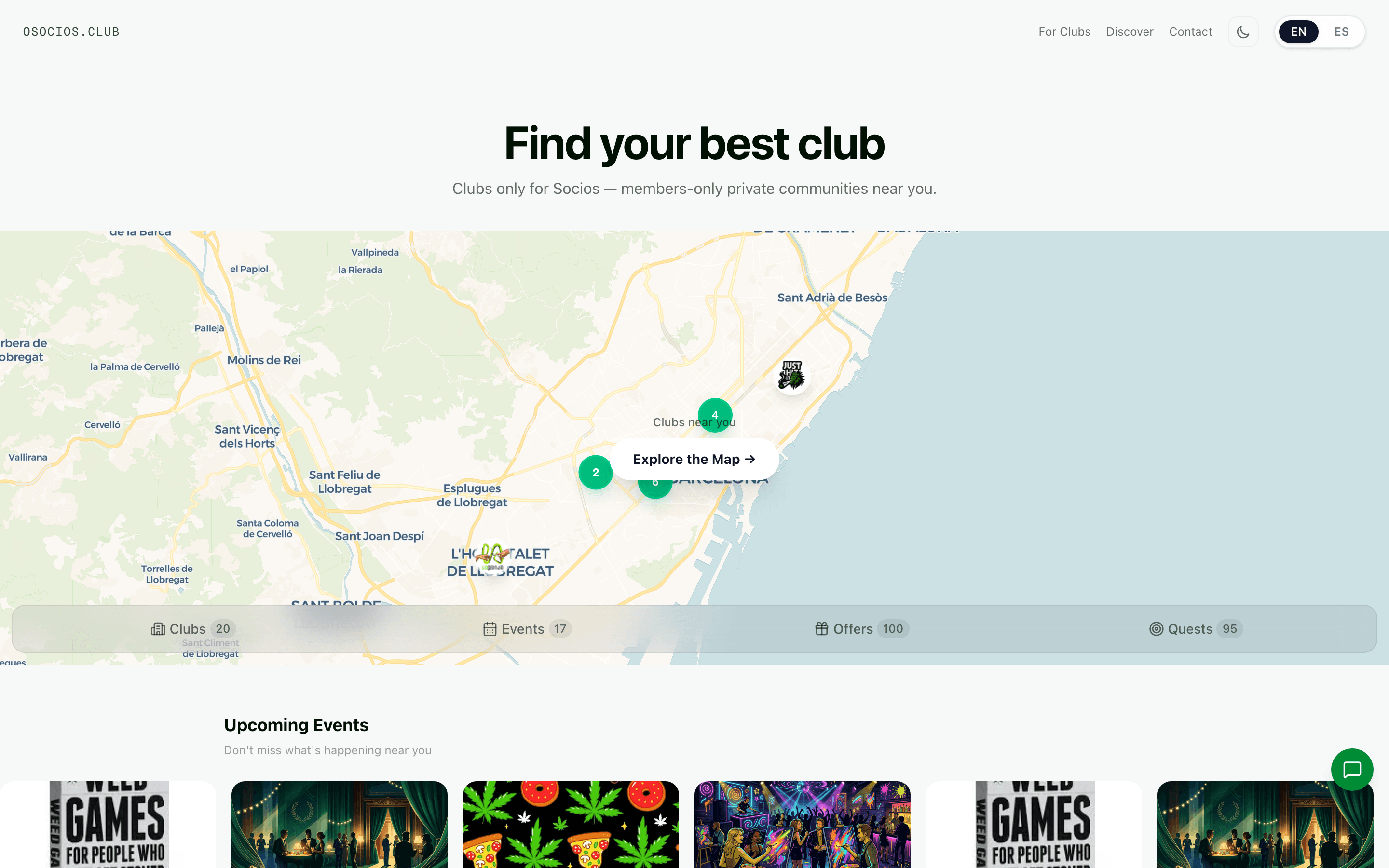 Osocios — find your best club. Members-only private communities.